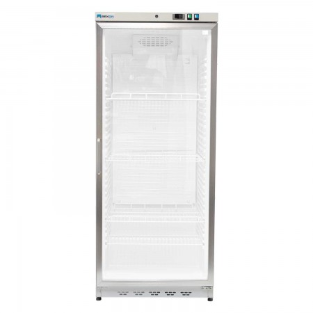 Dulap frigorific cu usa din sticla, capacitate neta 533 litri, temperatura de lucru  2-8°C, alimentare 220V, putere 115W