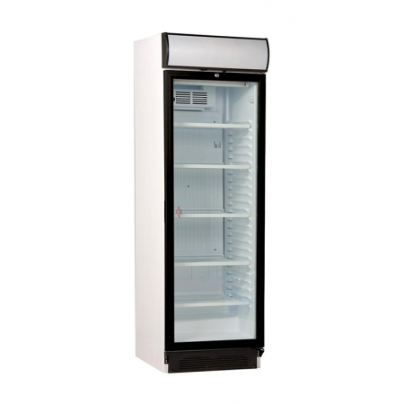 Vitrina frigorifica pentru expunere bauturi, gaz refrigerant R600a, alimentare 220V, putere 250W