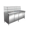 Saladeta refrigerata cu vitrina
