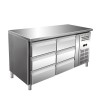 Masa rece, 6 sertare, capacitate 314 litri, dimensiuni 1360x700x860mm