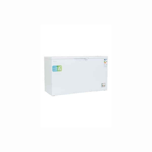 Lada de congelare cu capac solid -volum 449 litri, temperatura de lucru -18/-23°C, putere 230W